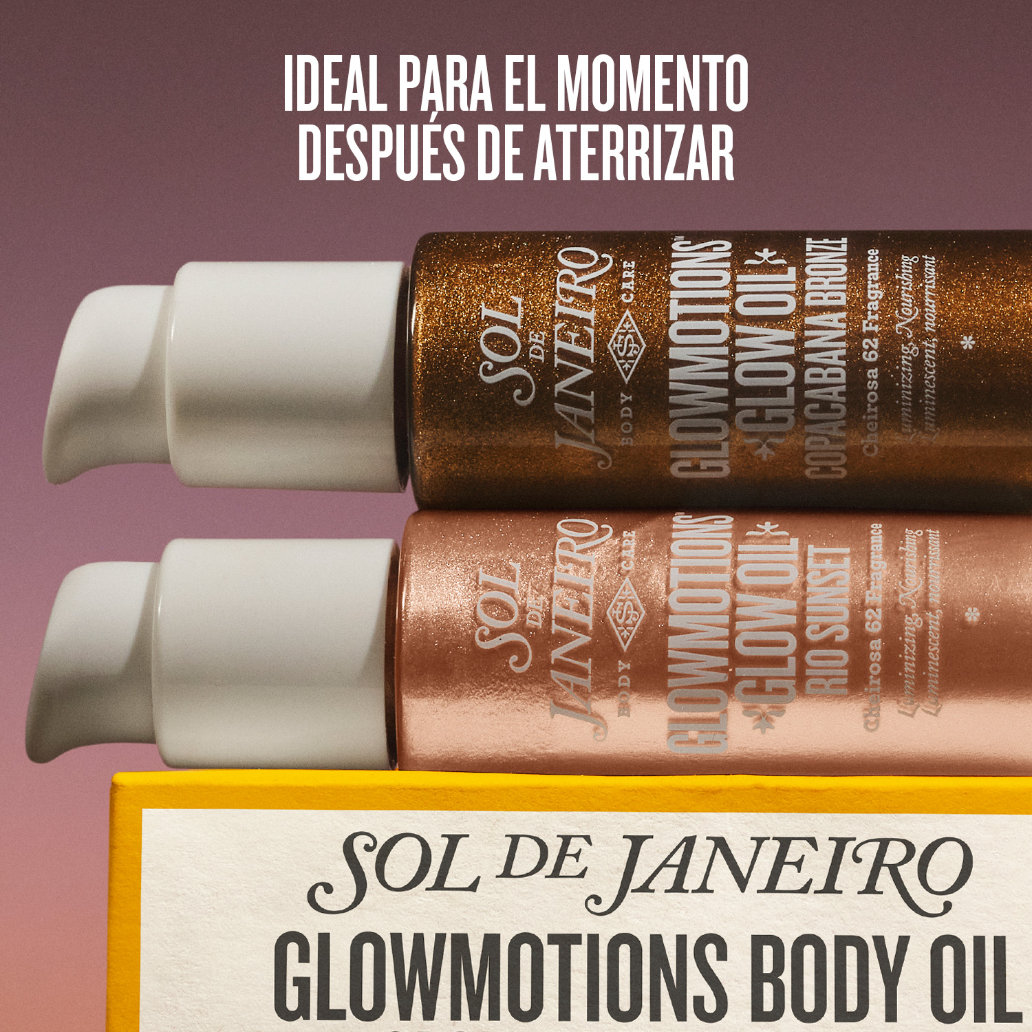 GLOWMOTIONS BODY OIL GLOW ANYWHERE SET (SET DE ACEITE CORPORAL)